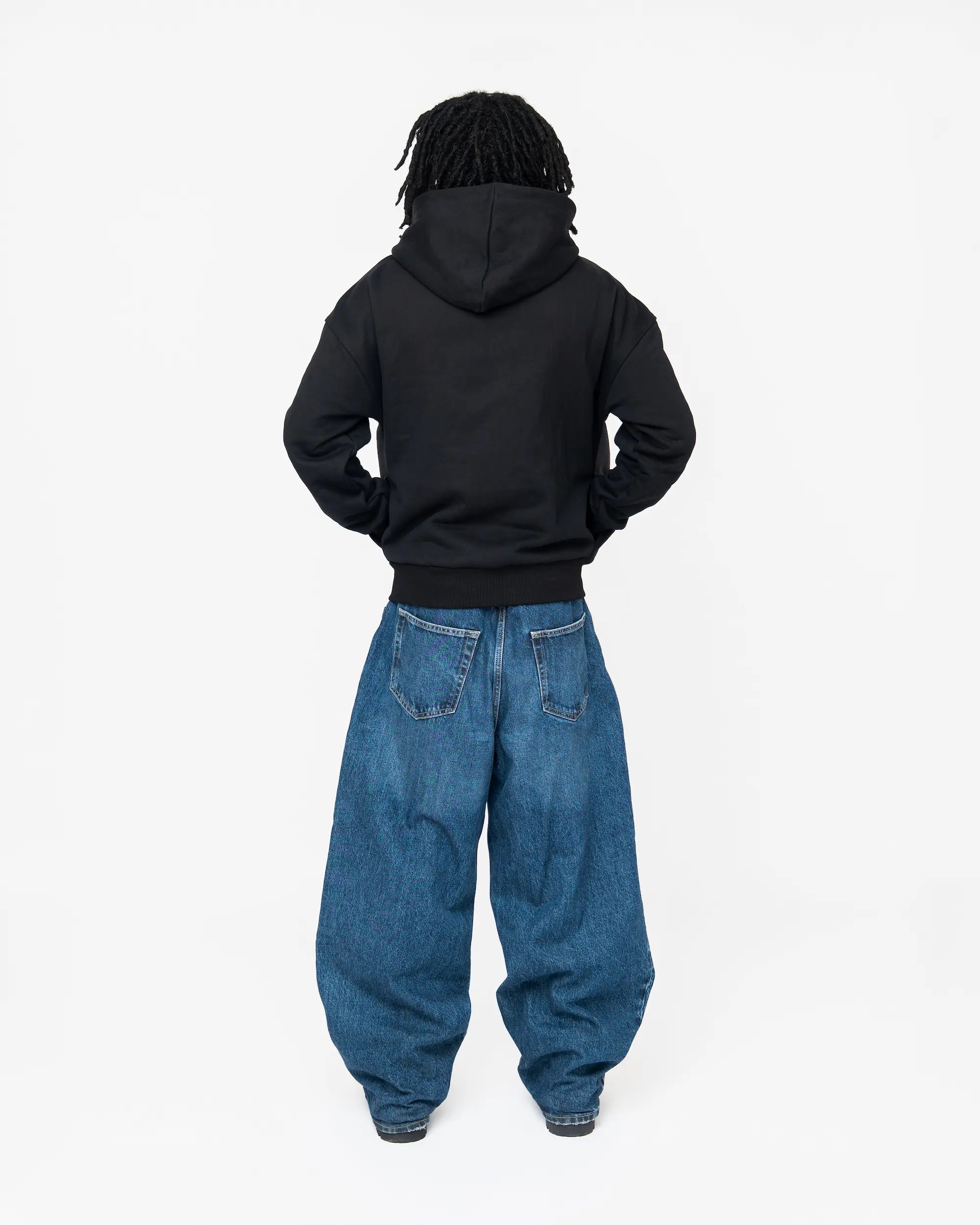 Curved Zipper Hoodie