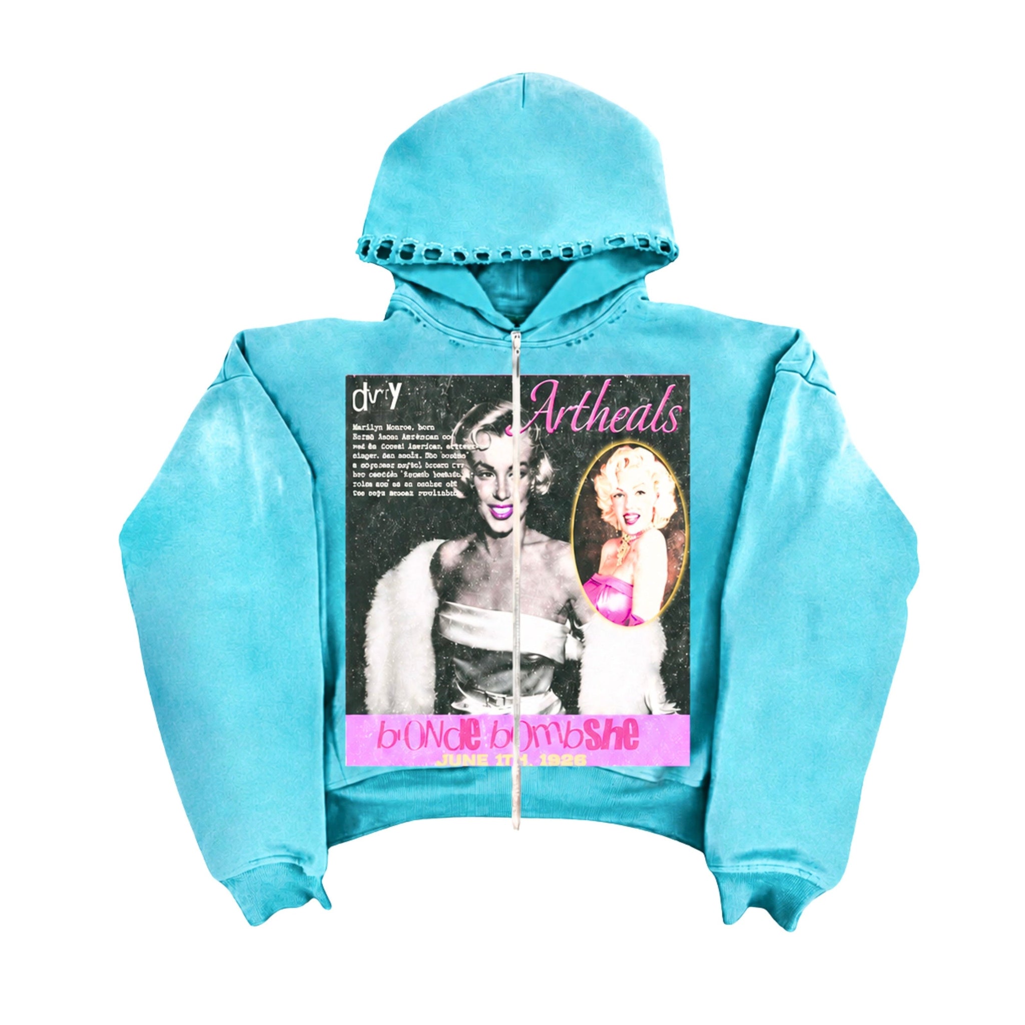 MARILYN MONROE ZIP UP