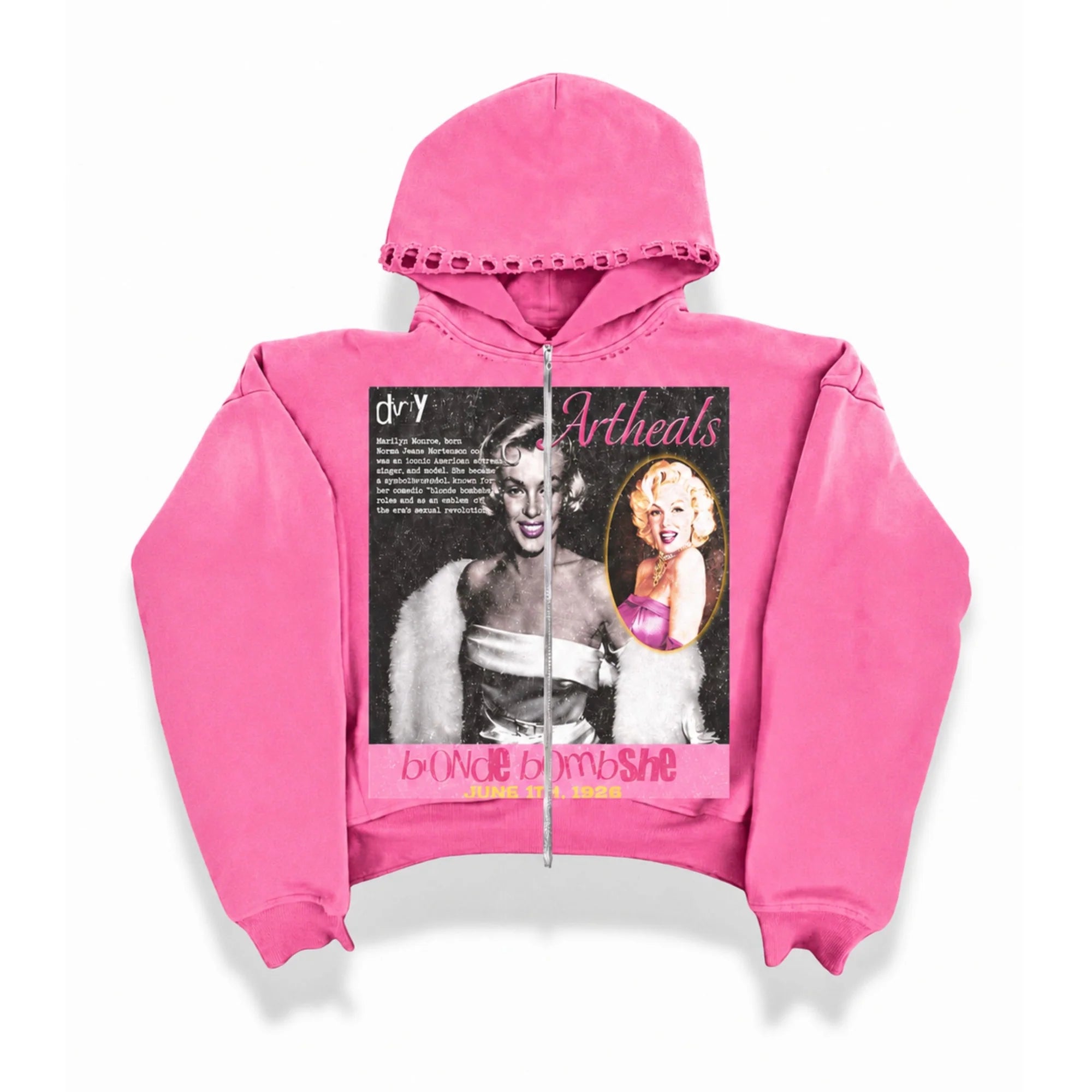 MARILYN MONROE ZIP UP